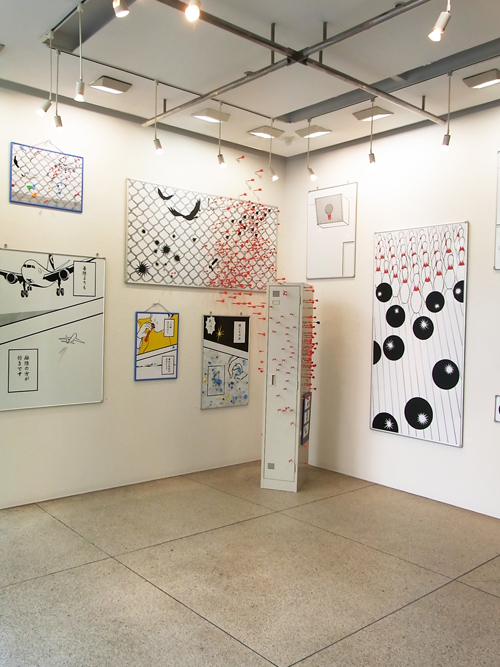  「SICF12グランプリアーティスト福士朋子展〈出口／入口〉」2011年（スパイラルショウケース）