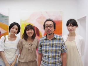 中村一美先生を囲んで.