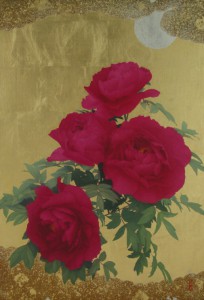 11年花の咲く風景‐牡丹‐