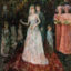 後藤夢乃 「私たちはどこへ向かうのか -A ghost wedding-」 木製パネル、油彩 H212×W181cm
